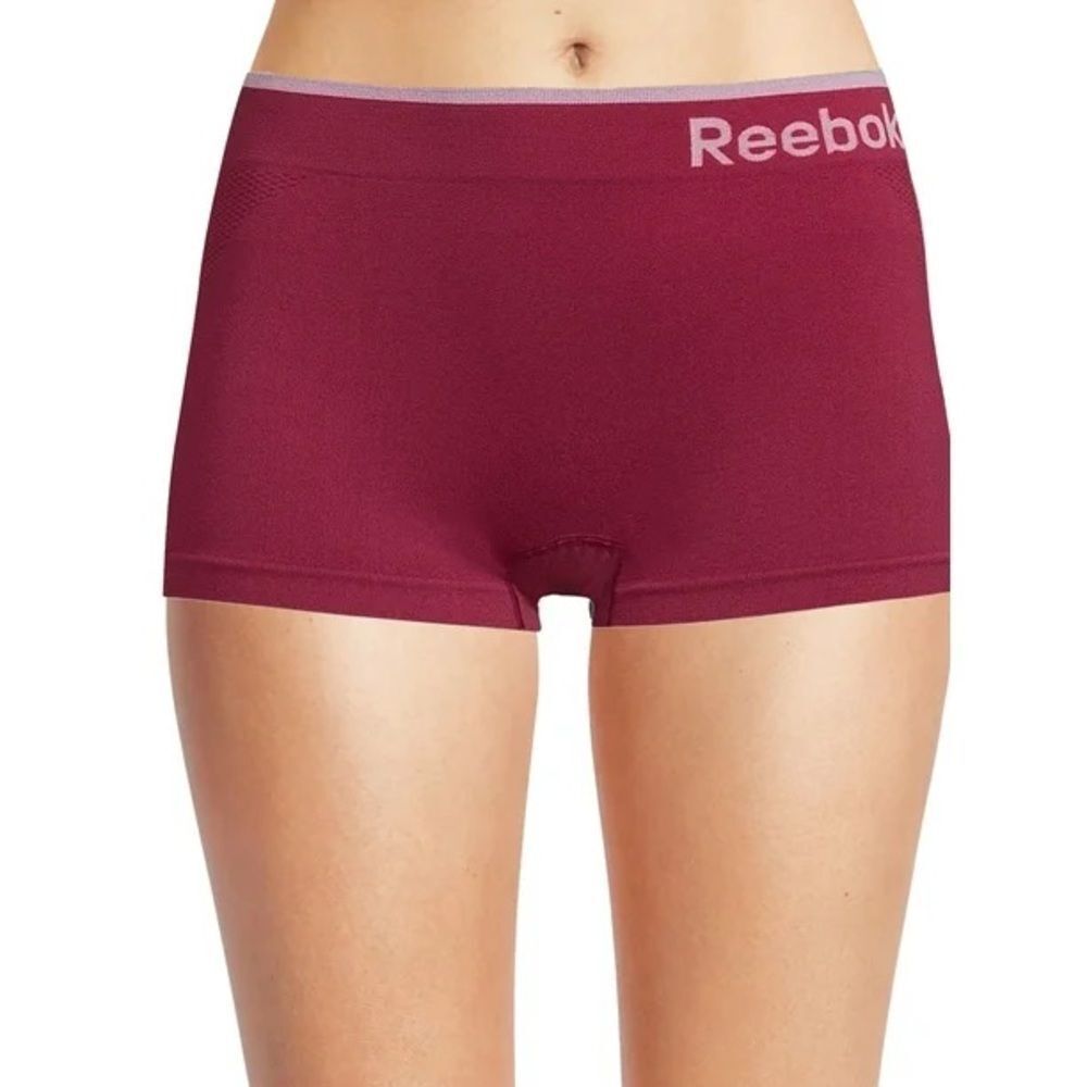 10/$50 Reebok Burgundy Pinck Seamless Shorts Size XL
